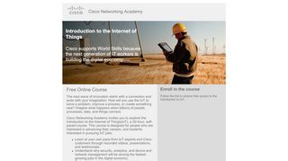 
                            7. Internet of Everything Networking Academy ... - Cisco :: NetSpace