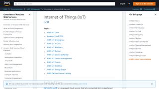 
                            9. Internet of Things (IoT) - Overview of Amazon Web Services
