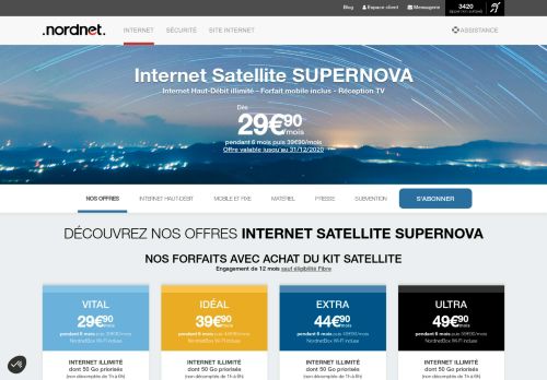 
                            3. Internet par satellite | Nordnet