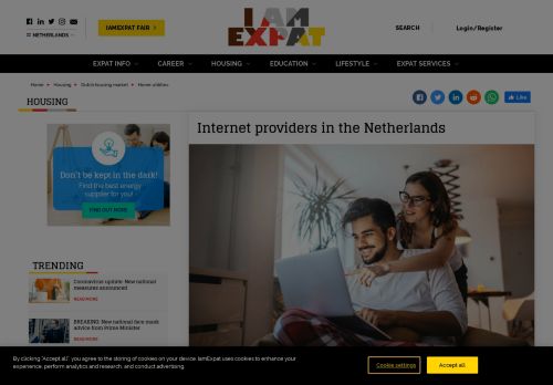 
                            8. Internet providers in the Netherlands - IamExpat