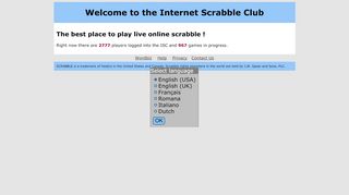 
                            1. Internet Scrabble Club - play scrabble online