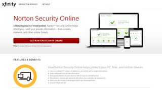 
                            10. Internet Security with Xfinity - Norton Security Online