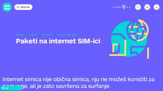 
                            13. Internet SIM paketi – Na bonove – Ponuda — bonbon