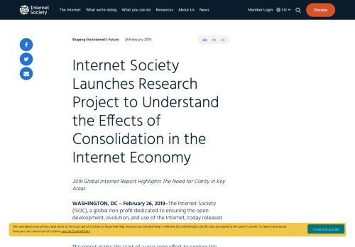 
                            5. Internet Society Launches Research Project to Understand the Effects ...