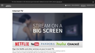 
                            3. Internet TV - Marriott.com