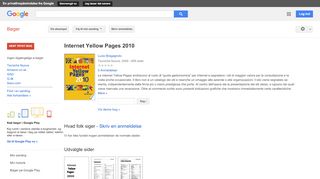 
                            10. Internet Yellow Pages 2010