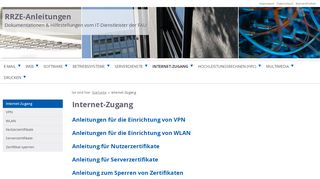 
                            3. Internet-Zugang › Anleitungen