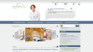 
                            13. Internetauftritt der Ohlstadtklinik - Startseite - Ohlstadtklinik