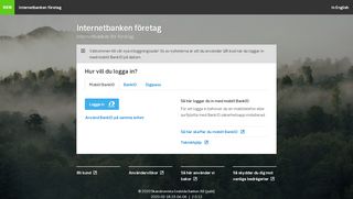 
                            1. Internetbanken för företag - SEB