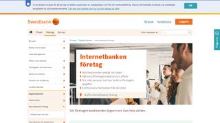 
                            1. Internetbanken företag – få koll på företagets ekonomi | Swedbank