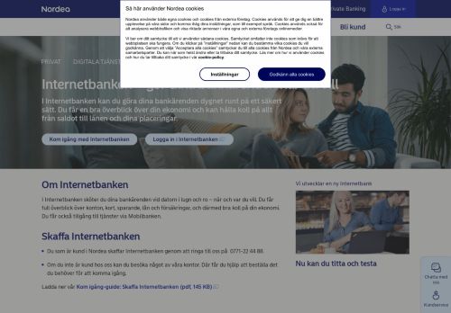 
                            5. Internetbanken | Nordea.se