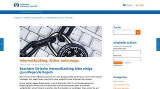 
                            7. InternetBanking: Seien Sie sicher unterwegs - Volksbank Lübbecker ...