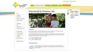 
                            11. Internetcafé & Wireless Internet, Swisscom, Camping Tamaro