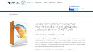 
                            3. Internetinė buhalterinė apskaitos programa DINETA.web | +370 603 ...