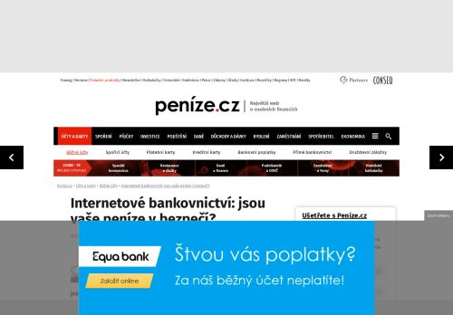 
                            13. Internetové bankovnictví: jsou vaše peníze v bezpečí? | Peníze.cz