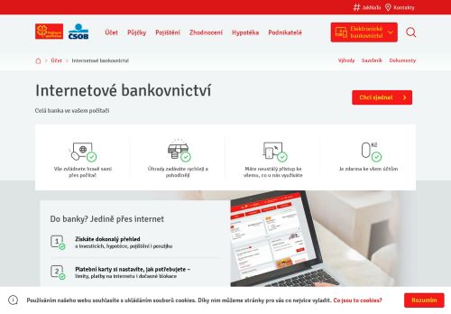 
                            2. Internetové bankovnictví | Poštovní spořitelna