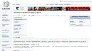 
                            9. Internetwork Operating System – Wikipedia