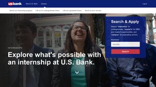 
                            12. Internships | U.S. Bank