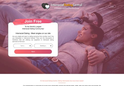 
                            9. Interracial Dating Central: Best Interracial Dating Site 2019