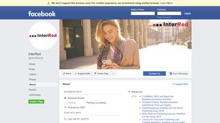 
                            10. InterRed - About | Facebook