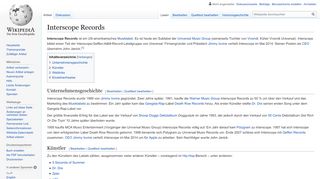 
                            5. Interscope Records – Wikipedia