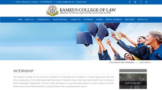 
                            7. Intership - Kamkus College of Law