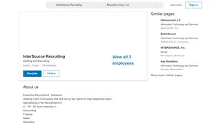 
                            12. InterSource Recruiting | LinkedIn