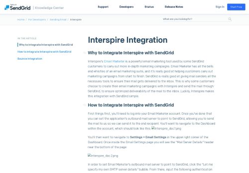 
                            11. Interspire Integration | SendGrid Documentation