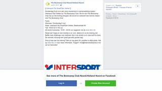 
                            9. || Intersport De Graaf/Den Helder ||... - The Bootcamp Club Noord ...