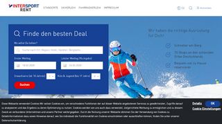 
                            6. INTERSPORT Rent: Skiverleih & Snowboardverleih in Deutschland