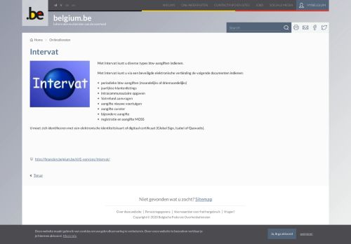 
                            3. Intervat | Belgium.be
