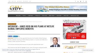 
                            5. Interview - James Reid on His Plans at MetLife Global Employee ...