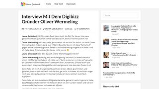 
                            13. Interview mit dem Digibizz Gründer Oliver Wermeling - Laura Geisbüsch