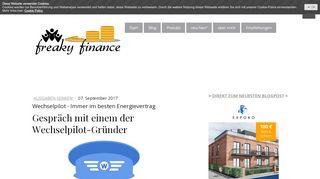 
                            10. Interview mit einem der Wechselpilot-Gründer - freaky finance ...