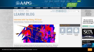 
                            9. Interview with Tao Wang, PECloud - AAPG