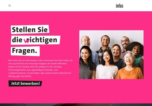 
                            6. Interviewer bei infas - Job, Stellenangebot und Bewerbung