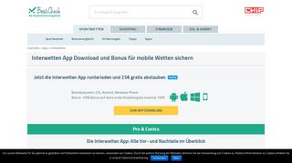 
                            5. Interwetten App Download und Bonus für mobile Wetten sichern