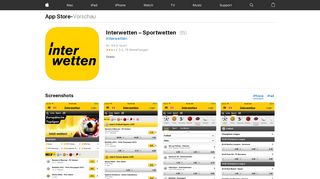 
                            4. Interwetten – Sportwetten im App Store - iTunes - Apple