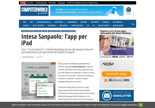 
                            13. Intesa Sanpaolo: l'app per iPad