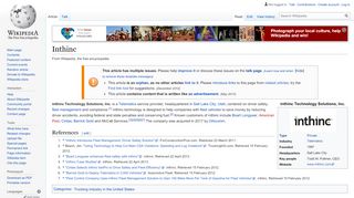 
                            6. Inthinc - Wikipedia