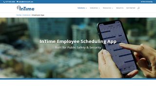 
                            11. InTime Scheduling App | Put the Schedule in Your Employee's Pockets