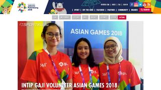 
                            11. Intip Gaji Volunteer Asian Games | SPORTKU.COM