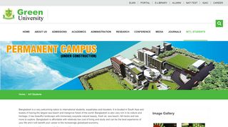 
                            3. Int'l Students - Green University of Bangladesh