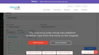 
                            8. InTouch Health: Telehealth & Telemedicine Virtual Care Platform