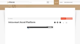 
                            10. intra-mart Accel Platform - JaDocz.com
