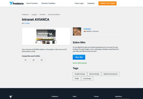 
                            8. intranet AVIANCA | Freelancer