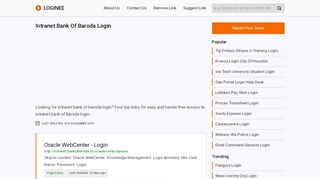 
                            5. Intranet Bank Of Baroda Login