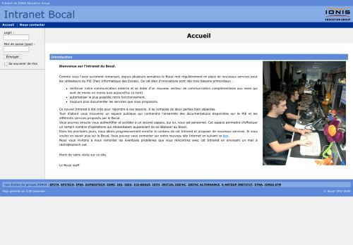 
                            7. Intranet Bocal