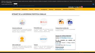 
                            1. Intranet Comillas