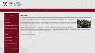 
                            7. Intranet - Holy Angel University - Laus Deo Semper